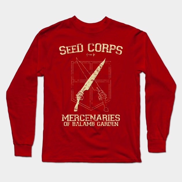 SeeD Corps Long Sleeve T-Shirt by alecxps